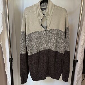 Commerce Men's Full Zip-Up Sweater with Pockets